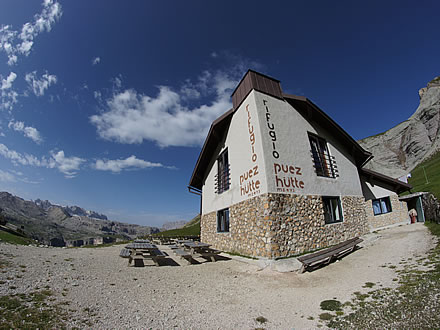 Berghütte Puez - Alta Badia