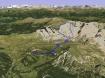 Sas Rigais con tracciato GPS Google Earth