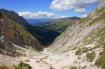 Dalla Furcela de P�tia panorama sulla Plose