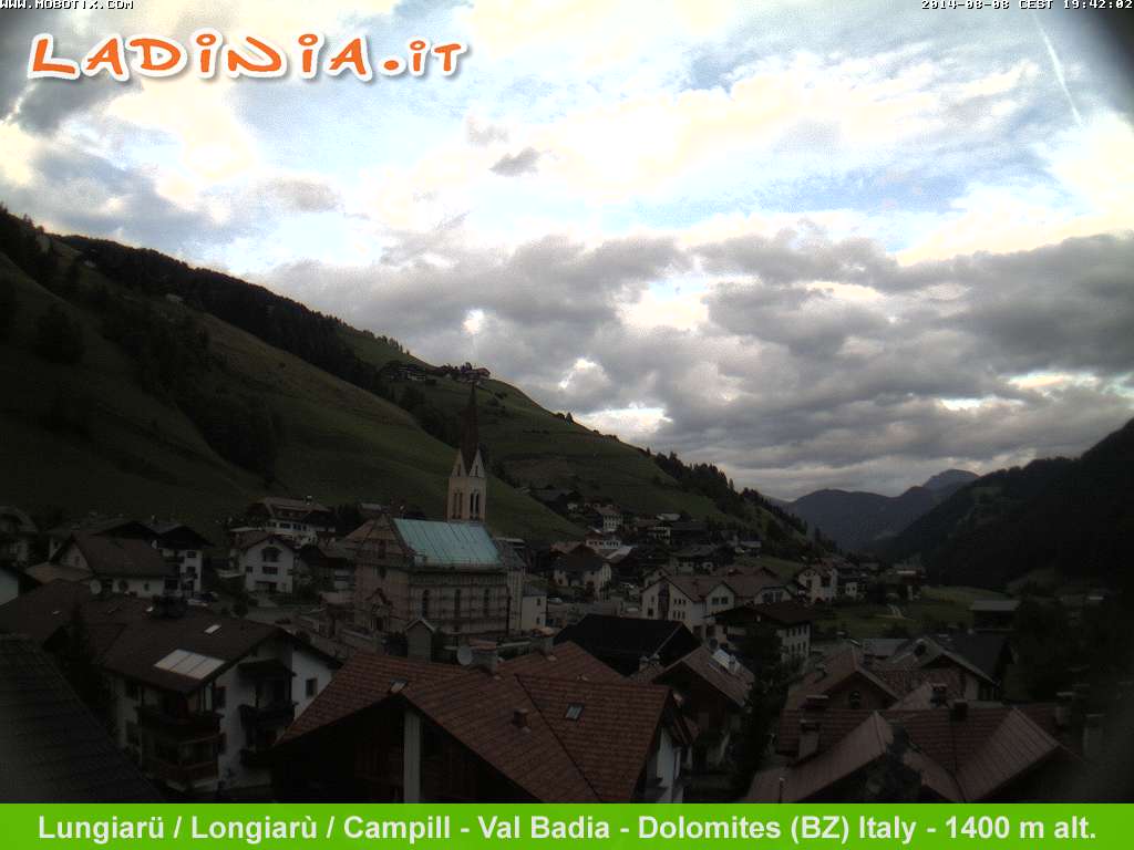 immagine della webcam nei dintorni di Marebbe: webcam San Martino in Badia