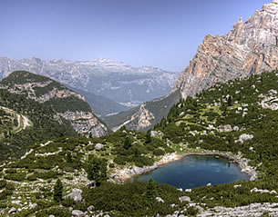 The nature Dolomites