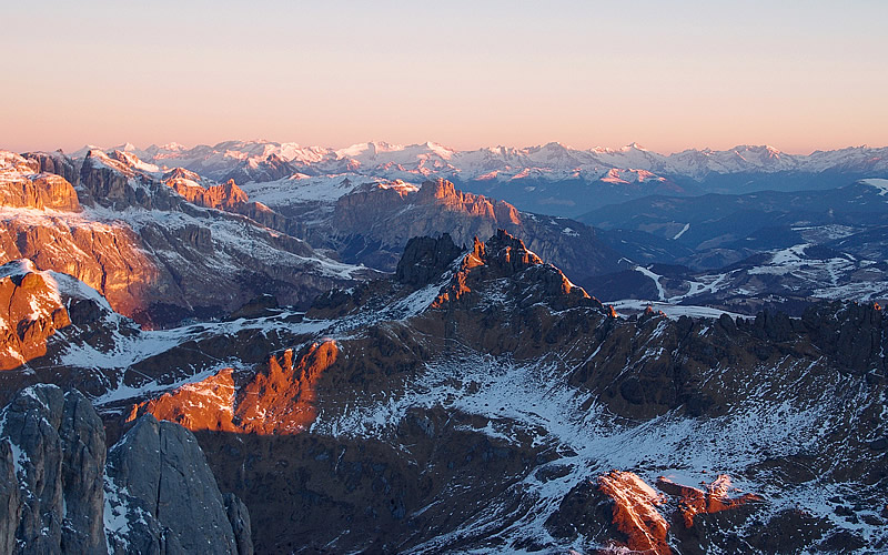 Dolomiti dall´alto 