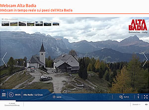 Nuove Webcam in diretta dall’Alta Badia - Dolomiti