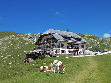 Berghütte Sennes