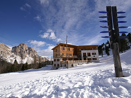 Berghütte Fanes - Kronplatz