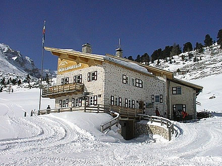 Berghütte Lavarella