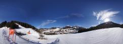 Ski slopes of Piz de Plaies