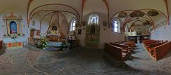 Holy Cross Church interior