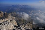 Panorama sul Puez-Odles