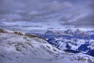 Vista sul Sasso Croce e Conturines