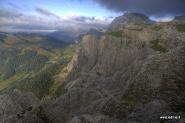 Vista dal Coi dei Bos verso il Lagazuoi