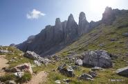 Les Mesules dal Passo Sella