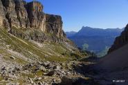 Val de Juel e il Sas dla Crusc sullo sfondo