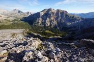 Vista verso Fanes e Col Bechei