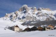 Piz Lavarela visto da San Cassaino