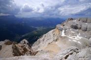 Vista sulla Val Badia dal Contuines